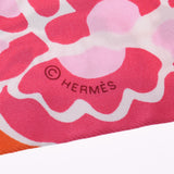 Hermes Hermes Twilley Bingata / Benigata Pink Women's Silk 100% Scarf New Silgrin