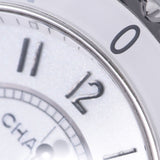 CHANEL シャネル J12 38mm H0970 メンズ 白セラミック/SS 腕時計 自動巻き 白文字盤 Aランク 中古 銀蔵
