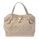 LOUIS VUITTON ルイヴィトン モノグラム マヒナ シールス PM ラン（ベージュ系） M93078 レディース マヒナレザー ハンドバッグ Aランク 中古 銀蔵