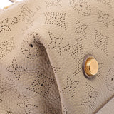 LOUIS VUITTON ルイヴィトン モノグラム マヒナ シールス PM ラン（ベージュ系） M93078 レディース マヒナレザー ハンドバッグ Aランク 中古 銀蔵