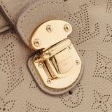LOUIS VUITTON ルイヴィトン モノグラム マヒナ シールス PM ラン（ベージュ系） M93078 レディース マヒナレザー ハンドバッグ Aランク 中古 銀蔵