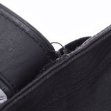 HERMES エルメス アカプルコ PM 黒 レディース ナイロン/カーフ ハンドバッグ Bランク 中古 銀蔵