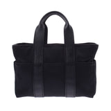 HERMES エルメス アカプルコ PM 黒 レディース ナイロン/カーフ ハンドバッグ Bランク 中古 銀蔵