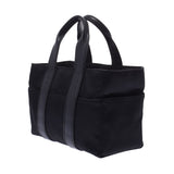 HERMES エルメス アカプルコ PM 黒 レディース ナイロン/カーフ ハンドバッグ Bランク 中古 銀蔵
