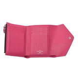 Louis Vuitton Louis Vuitton Epi Portopheille Victory Norma / Hot Pink M62980 Women's Epires Triple Folded Wallet B Rank Used Silgrin