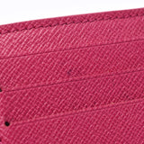 Louis Vuitton Louis Vuitton Epi Portopheille Victory Norma / Hot Pink M62980 Women's Epires Triple Folded Wallet B Rank Used Silgrin