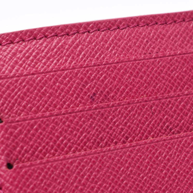 Louis Vuitton Louis Vuitton Epi Portopheille Victory Norma / Hot Pink M62980 Women's Epires Triple Folded Wallet B Rank Used Silgrin