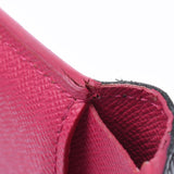 Louis Vuitton Louis Vuitton Epi Portopheille Victory Norma / Hot Pink M62980 Women's Epires Triple Folded Wallet B Rank Used Silgrin