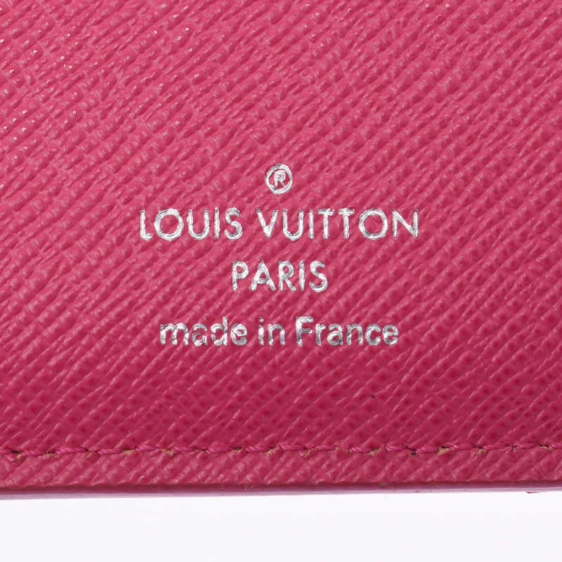 Louis Vuitton Louis Vuitton Epi Portopheille Victory Norma / Hot Pink M62980 Women's Epires Triple Folded Wallet B Rank Used Silgrin