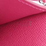 Louis Vuitton Louis Vuitton Epi Portopheille Victory Norma / Hot Pink M62980 Women's Epires Triple Folded Wallet B Rank Used Silgrin