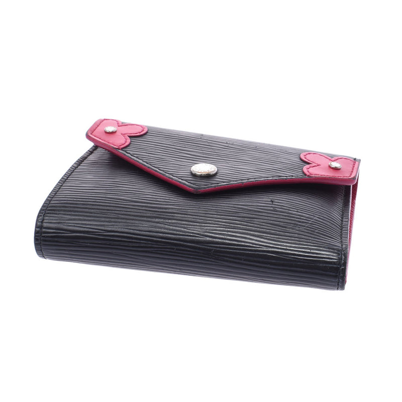 Louis Vuitton Louis Vuitton Epi Portopheille Victory Norma / Hot Pink M62980 Women's Epires Triple Folded Wallet B Rank Used Silgrin