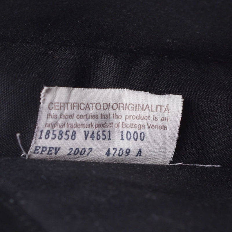 Bottegaveneta Bottega Veneta Inteta Intrechart第二包黑色185858 V4651 1000男式皮革离合器袋AB排名使用Silgrin