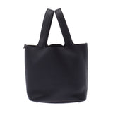 HERMES エルメス ピコタンロック MM 黒 パラジウム金具 Y刻印(2020年頃) レディース トリヨンクレマンス ハンドバッグ 新品 銀蔵