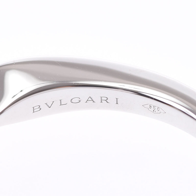 BVLGARI Bulgari Solitaire Ring Diamond 0.51ct 11 Ladies PT950 Ring / Ring A Rank Used Ginzo