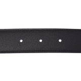 Hermes Hermes H Belt 85cm Reversible Black / Ethan Silver Glockage Y Engraved (around 2020) Men's Box Curf / Togo Belt Unused Silgrin