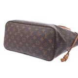 Louis Vuitton Louis Vuitton Monogram Never Full MM Old Brown M40156 Unisex Monogram Canvas Tote Bag B Rank Used Silgrin