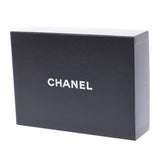 Chanel Chanel Camelia Round Fastener Purse Black Women's Lam Skin Long Wallet A-Rank Used Silgrin