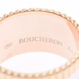 Boucheron Boucheron Cattle White Large 3 Color #55 No. 15 Unisex K18YG/WG/PG/White Ceramic Ring/Ring A Rank Used Ginzo