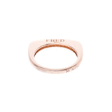 Fred Fred Mini Successing #50 10.5 Ladies K18PG Ring / Ring A Rank used Ginzo