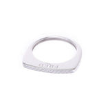 Fred Fred Mini Successing #51 11 Ladies K18WG Ring / Ring A Rank used Ginzo