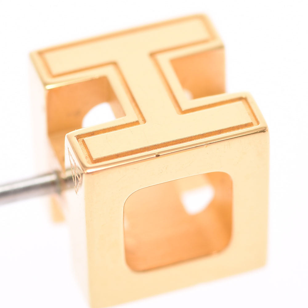 エルメスカージュドアッシュ Hキューブ ピンク ゴールド金具