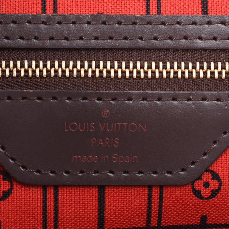 LOUIS VUITTON ルイヴィトン ダミエ ネヴァーフルMM 旧型 ブラウン N51105 レディース ダミエキャンバス トートバッグ Bランク 中古 銀蔵