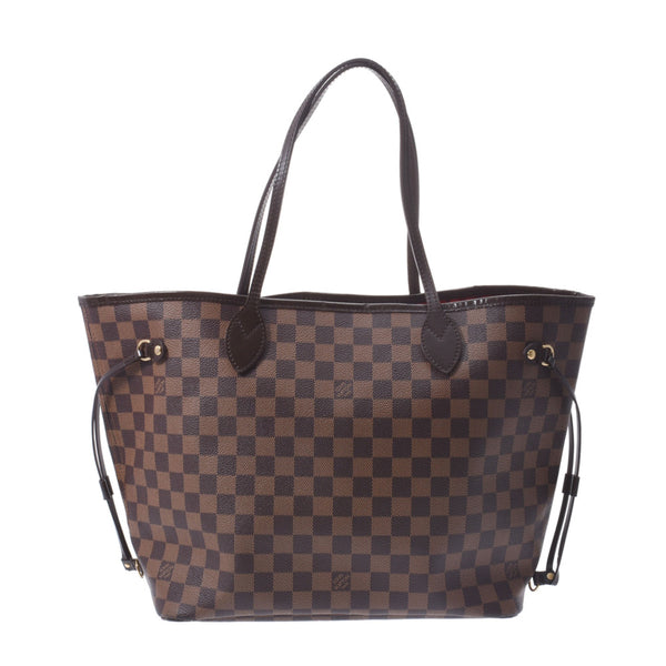 Louis Vuitton Louis Vuitton Damie Never Full MM Old Brown N51105 Women's Dumie Campba Tote Bag B Rank Used Silgrin