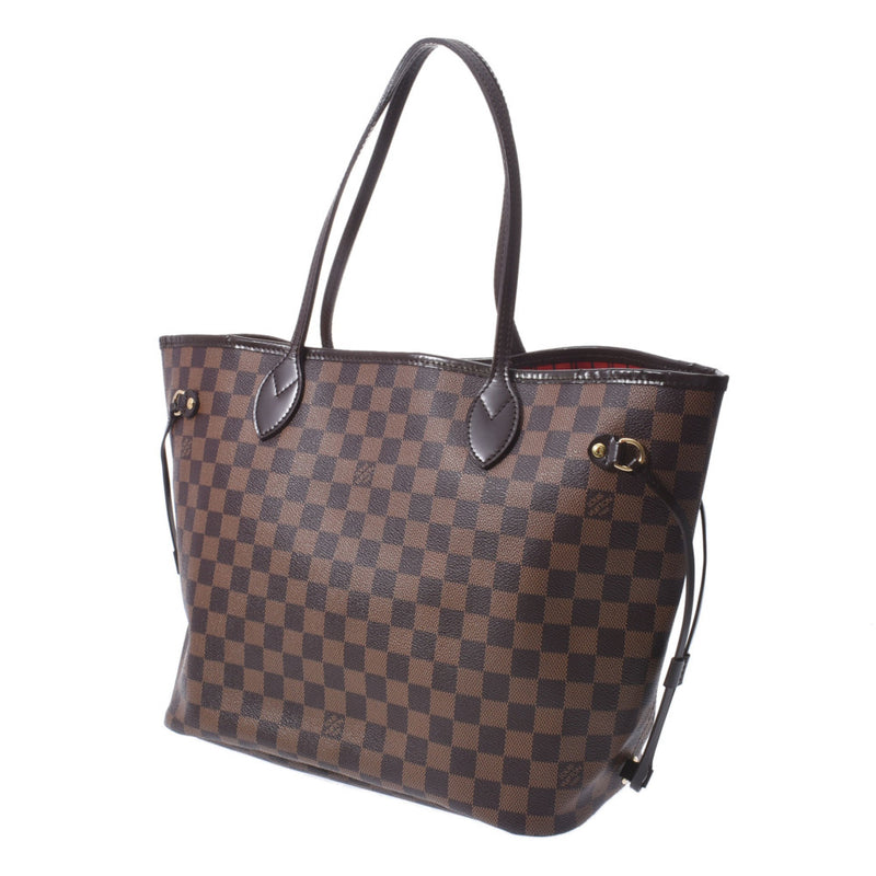 LOUIS VUITTON ルイヴィトン ダミエ ネヴァーフルMM 旧型 ブラウン N51105 レディース ダミエキャンバス トートバッグ Bランク 中古 銀蔵