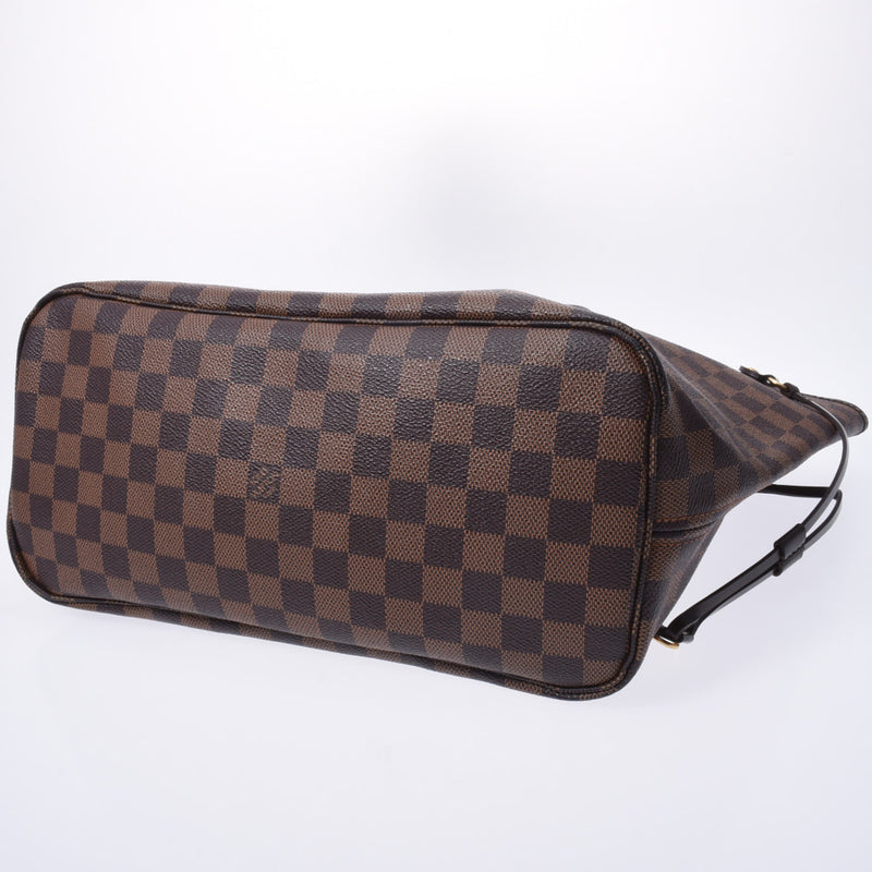 LOUIS VUITTON ルイヴィトン ダミエ ネヴァーフルMM 旧型 ブラウン N51105 レディース ダミエキャンバス トートバッグ Bランク 中古 銀蔵