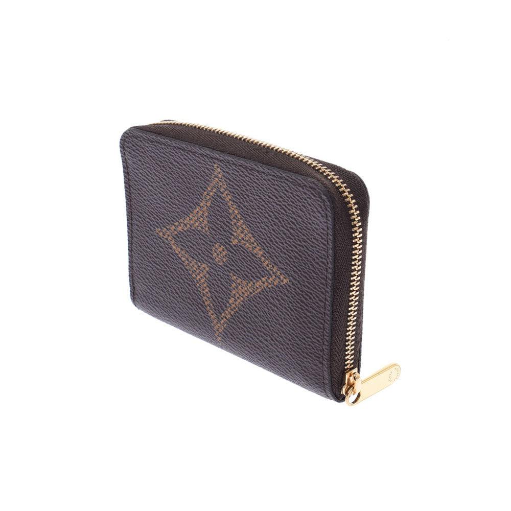 ルイヴィトンジャイアント ジッピーコインパース 14145 ブラウン ユニ