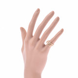 Cartier Cartier Juost踝关节＃49 9女士K18YG/Diamond Ring/Ring A Rank二手Ginzo