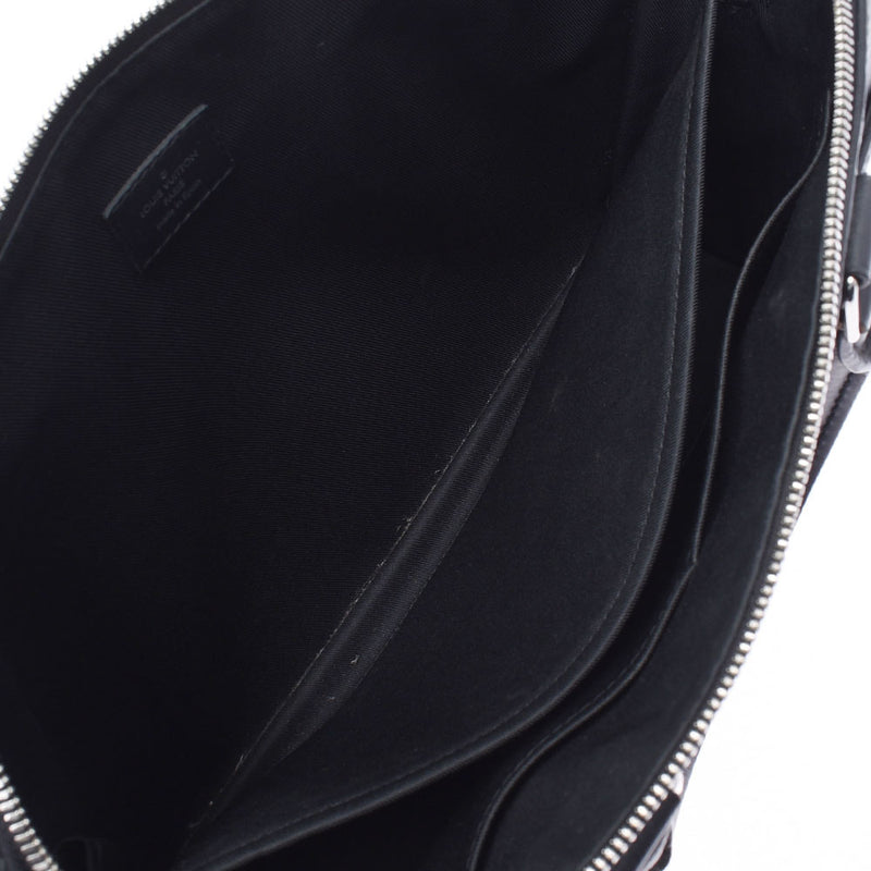 Louis Vuitton Louis Vuitton Epi River Brief Case Black (Noir) M51689 Unisex Epilazer Business Bag B Rank Used Sinkjo