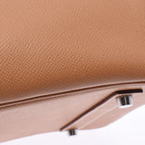 Hermes Hermes Burkin 35 Natural Silver Brackets Unknown Unisex Voepson Handbag B Rank Used Silgrin