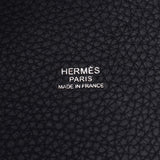 Hermes Hermes Picon Lock PM黑色银色支架C刻（2018年左右）女士Triyo克莱默克莱州手提包新Sanko
