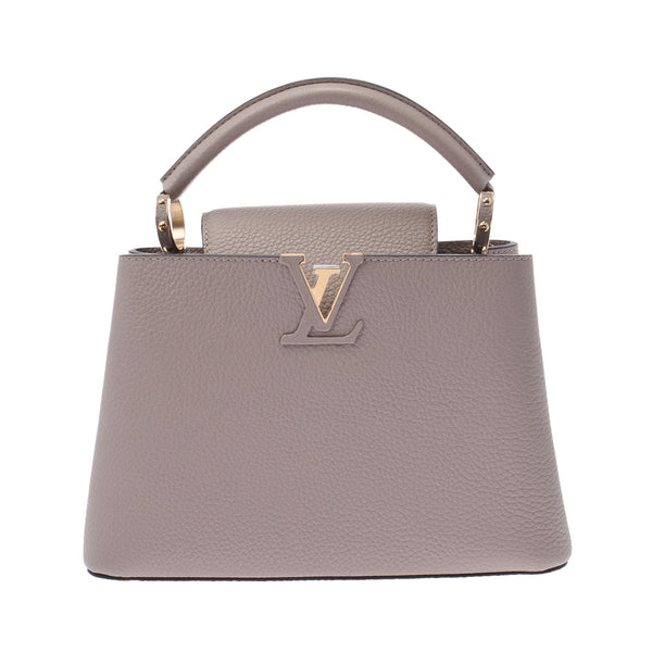 LOUIS VUITTON ルイヴィトン カプシーヌBB 2WAYバッグ ガレ(グレージュ系) M94634 レディース トリヨンレザー ハンドバッグ 未使用 銀蔵