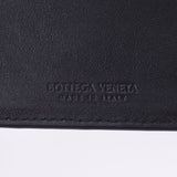 bottegaveneta bottega veneta intrecchart货币剪辑剪贴纸板钱包黑色592626 unisex calf bi bi -fold钱包b等级二手ginzo