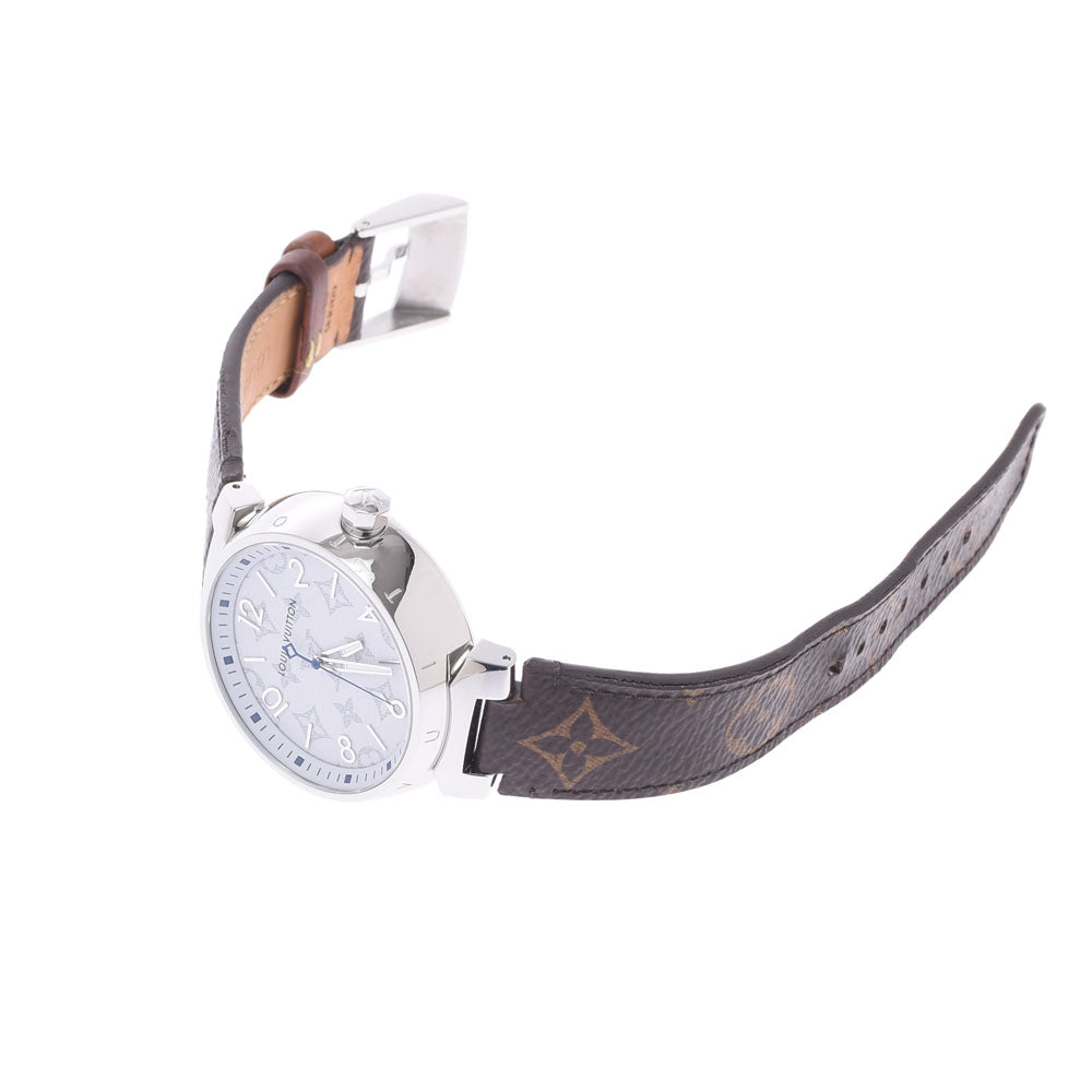 ルイヴィトンタンブール GM モノグラムホワイト メンズ 腕時計 QA114 LOUIS VUITTON 中古 – 銀蔵オンライン
