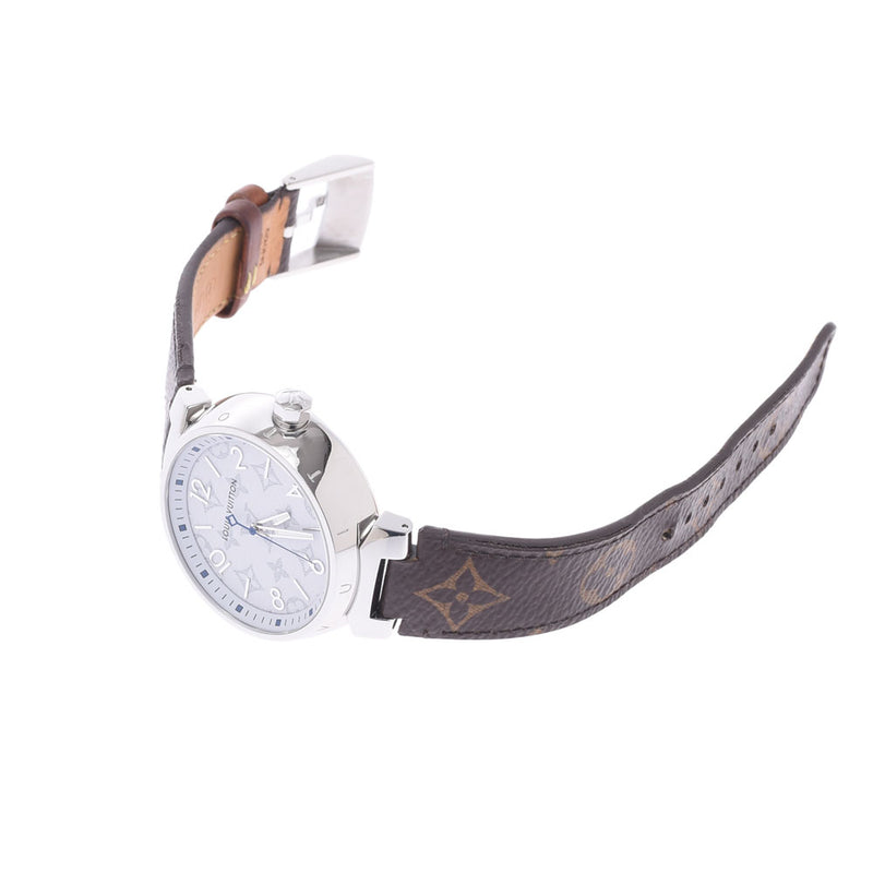 ルイヴィトンタンブール GM モノグラムホワイト メンズ 腕時計 QA114 