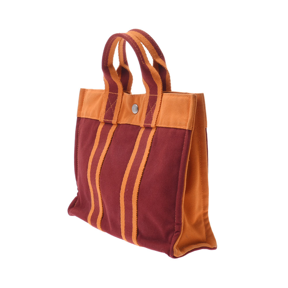 エルメス HERMES フールトゥ キャンバス オレンジ｜ファッション