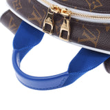 Louis Vuitton Louis Vuitton Monogram Backpack NV NBA Brown / White / Blue M45581 Menogram Cambus Rucks Day Pack A-Rank Used Silgrin