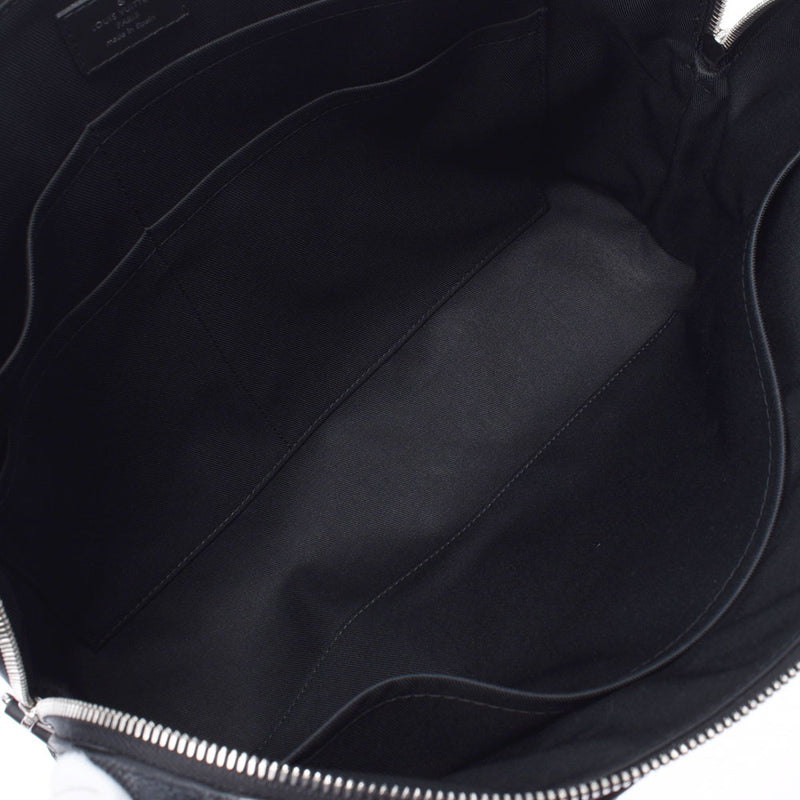 ●“路易·威登·维顿·达米·帕吉·纳姆2WAY袋=黑色N48260男子Damie Graphite Canvas商业袋AB Rank使用银罐