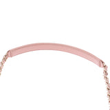 CHANEL Chanel Matrasse Chain Shoulder Pink Gold Bracket Ladies Calf Shoulder Bag A Rank used Ginzo