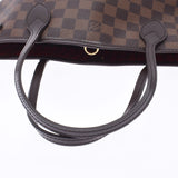 Louis Vuitton Louis Vuitton Damier Never Full PM Brown N41359 Women's Dumie Campbus Handbag New Sanko