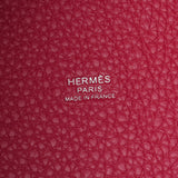 HERMES エルメス ピコタンロック PM カザック2 ブルーニュイ/ルージュセリエ/フランボワーズ Z刻印(2020年頃) レディース トリヨンクレマンス ハンドバッグ 新品 銀蔵