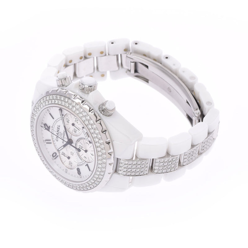 CHANEL J12 Ceramic Band Diamond Wristwatches
