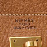 Hermes Hermes Otach Cover 32 Natural Gold Bracket □ E-engraving (around 2001) Ladies Ardennes Handbags AB Rank Used Sinkjo
