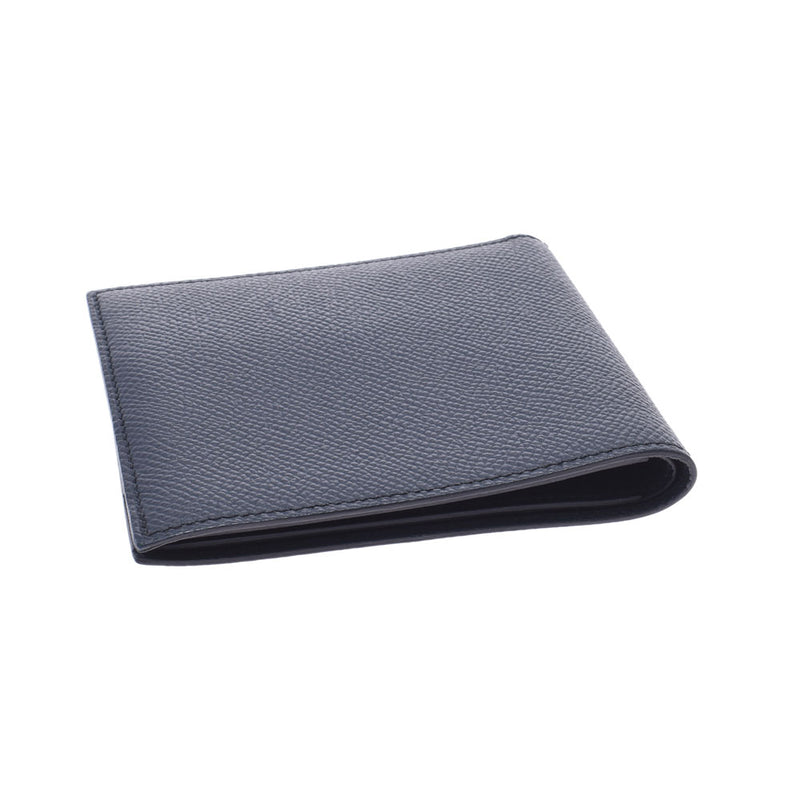 Hermes Hermes Citizen Twill Compact Blue Indigo Y Champion (around 2020) Men's Epson Wallet A-Rank Used Silgrin