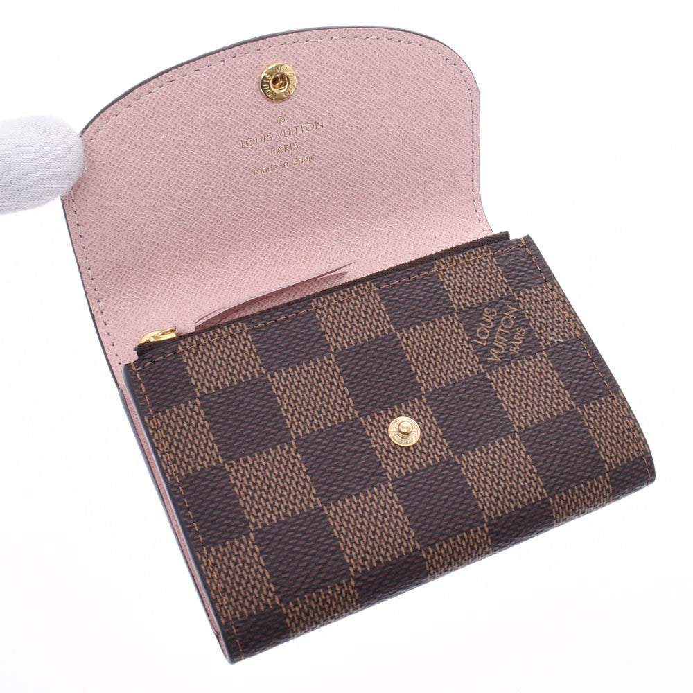 ルイヴィトン　ポルトモネロザリ　ダミエ　ローズバレリーヌ　N64423 ルイヴィトンポルトモネ ロザリ 14137 ローズバレリーヌ レディース