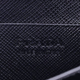 PRADA Prada Pass Case Name Black 2MC122 Unisex Safiano Card Case Unused Ginzo