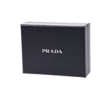PRADA Prada Pass Case Name Black 2MC122 Unisex Safiano Card Case Unused Ginzo